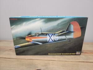 Hasegawa, Messerschmitt Bf109E "Bulgarian Air Force" 09183 1:48 New Open Box